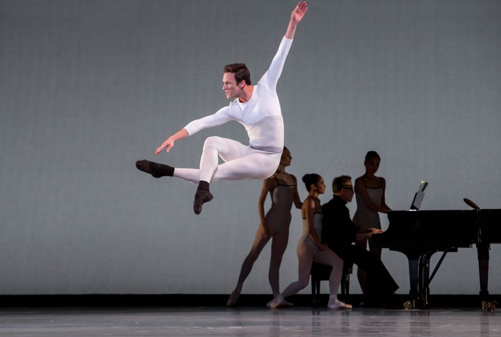 Rory Hohenstein leaps center stage