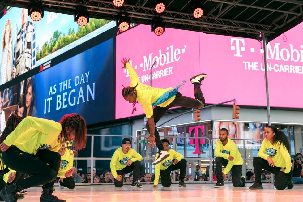 What Happens When Site-Specific Dance Takes Over Times Square