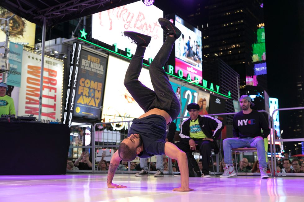 What Happens When Site-Specific Dance Takes Over Times Square