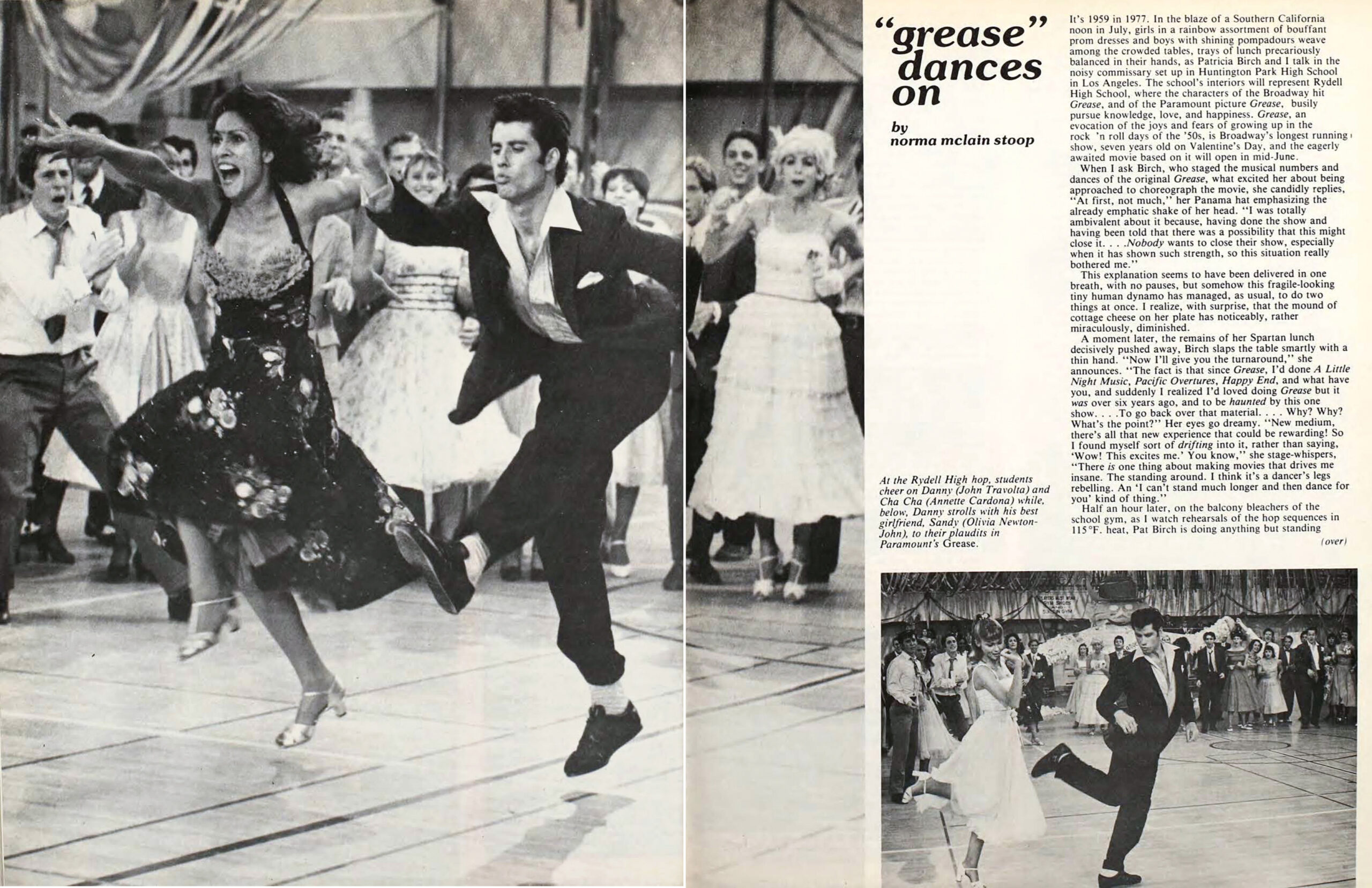 TBT: Creating the Non-Speaking, Dancing Characters of Grease